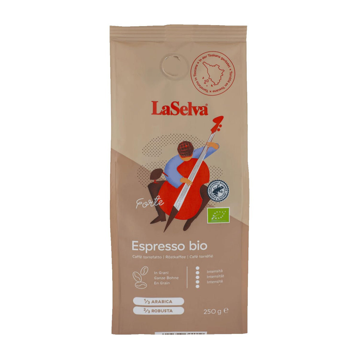 Espresso "Forte" - Café torréfié en grains entiers 1 x 250 g