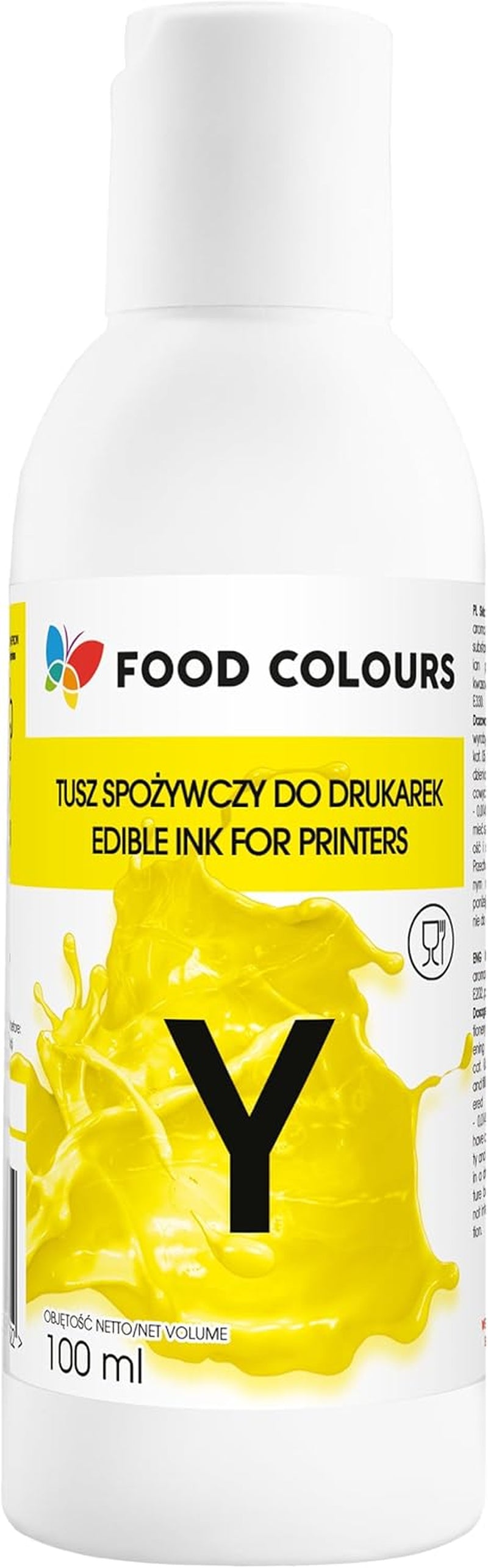 Encre comestible pour imprimantes, colorants alimentaires MAGENTA 100ML, impression comestible, impression sur papier gaufrette, décoration de gâteaux, complément