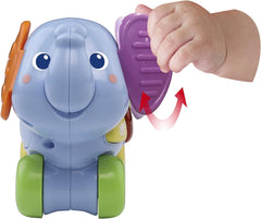 Vtech Baby Little Pushing Elephant - Jouet interactif à pousser et à jouer - Avec chansons, mélodies, phrases et sons - Pour les enfants de 6 à 36 mois Jouets pour bébés Naty Shop
