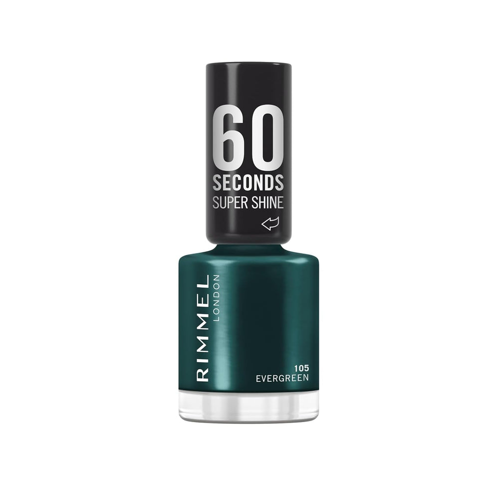 Oja Rimmel 60 Seconds Super Shine, uscare rapidă, culori vibrante, durabilă, 8 ml, 112 Almost Apricot