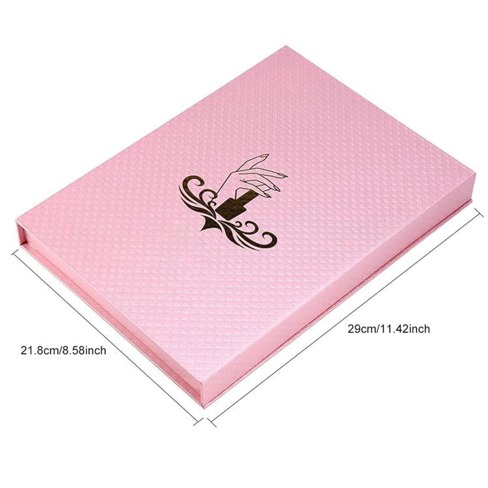 Palette de vernis à ongles 216 couleurs, présentoir à ongles, plaques de carte de couleur de vernis à ongles, nuancier d'ongles, accessoires de vernis à ongles