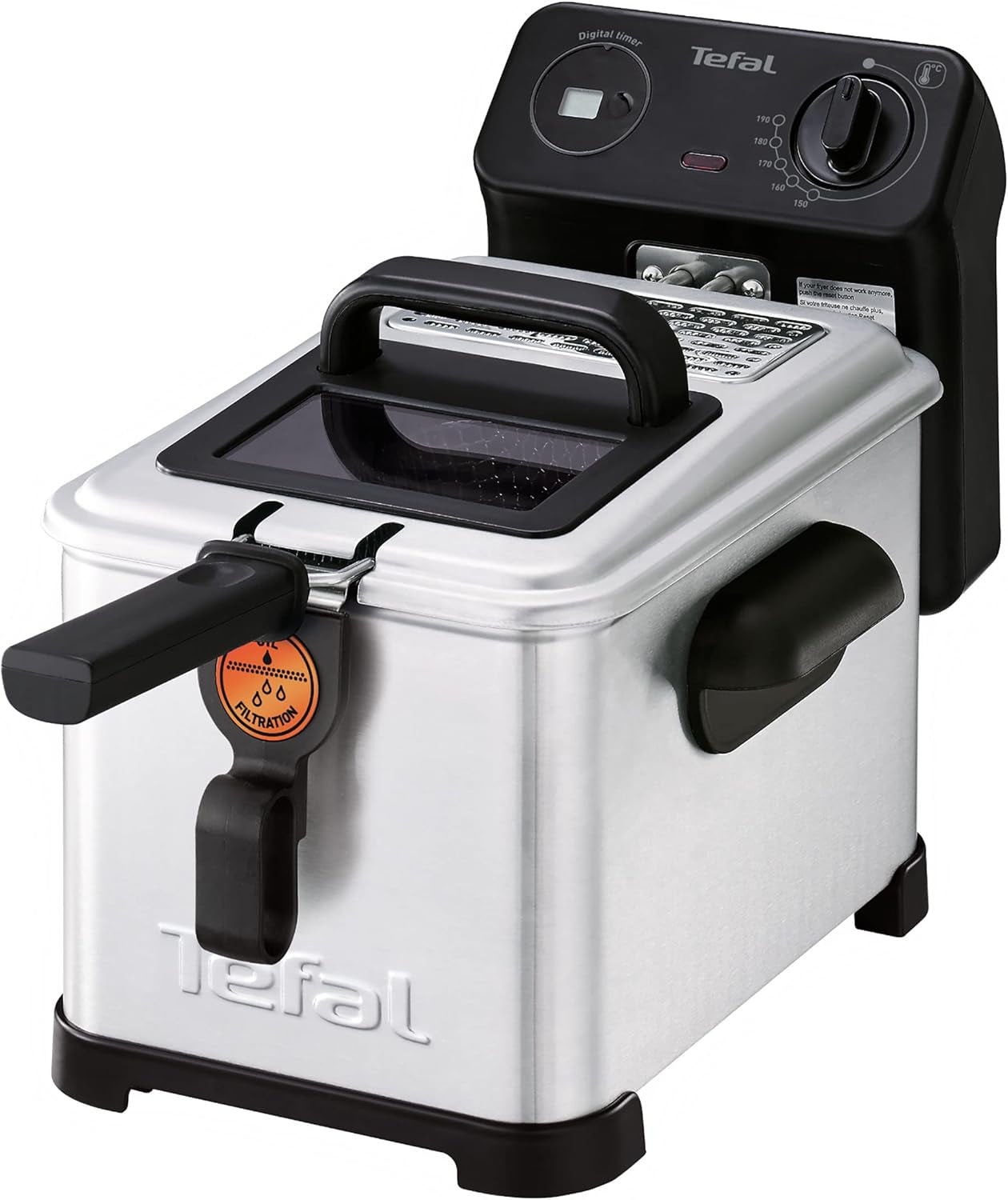 Tefal FR5160 Filtra Pro, friteuse à huile semi-professionnelle Electroménager Naty Shop Default Title