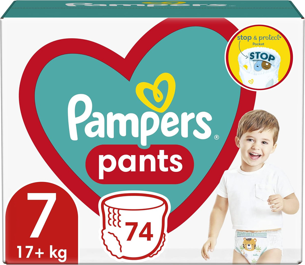 Pampers (ancienne version), pantalons garçons/filles 4 176 pcs.