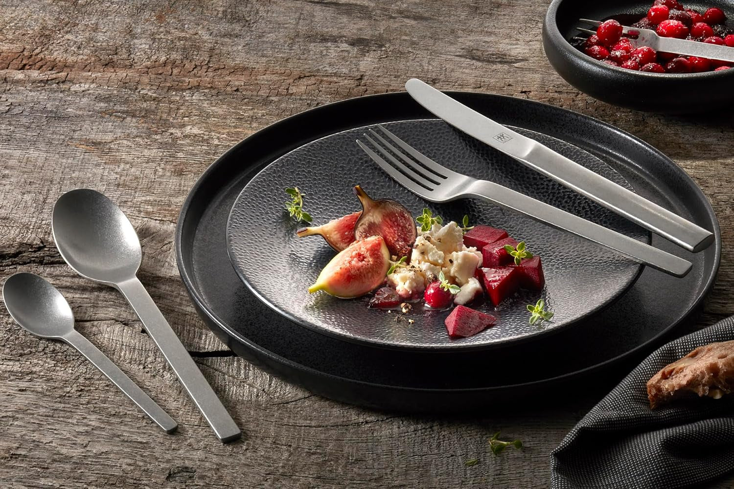 ZWILLING 1027162 Set de tacâmuri Minimale, 68-TLG, pentru 12 persoane, oțel inoxidabil 18/10 Naty Shop