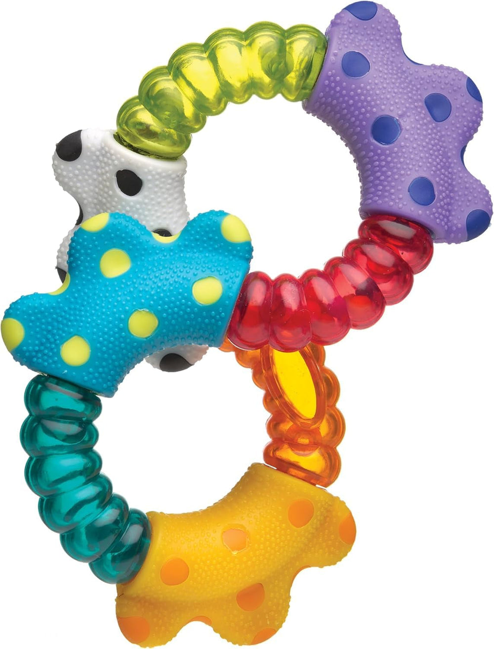 Playgro Rattle Super Shaker - hochet balle pour bébés - hochet balle - hochet balle pour enfants - hochet balle - motricité - jouet pour bébé - motricité pour bébés - coloré Bebe Naty Shop Jouets Hochet clic et torsion