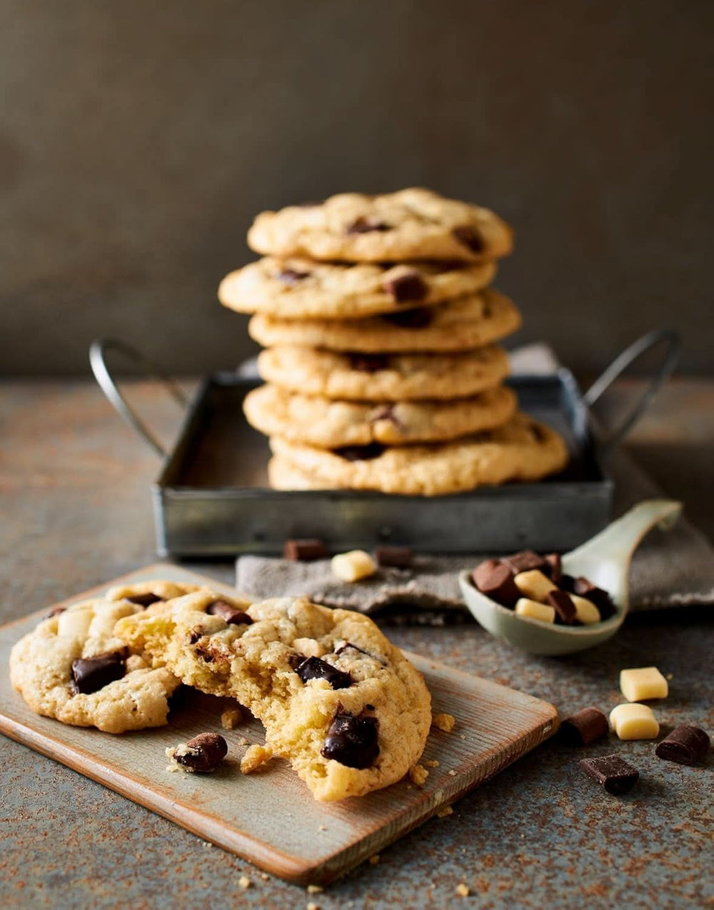 RUF, Gouttes de chocolat noir XXL pour pâtisserie, vegan, sans gluten, 100 grammes Glaçages et Décoration Naty Shop