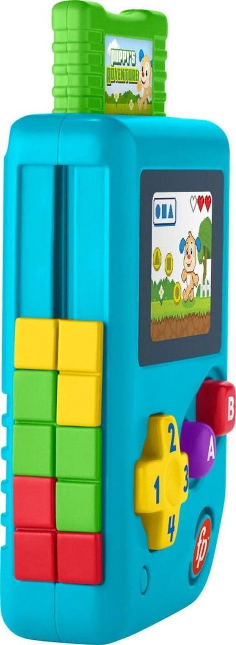 Fisher-Price HBC86 - Plaisir d'apprentissage Lil' Gamer, jouet d'apprentissage et d'activité musical, version allemande, pour bébés et jeunes enfants de 6 à 36 mois Jouets pour bébés Naty Shop