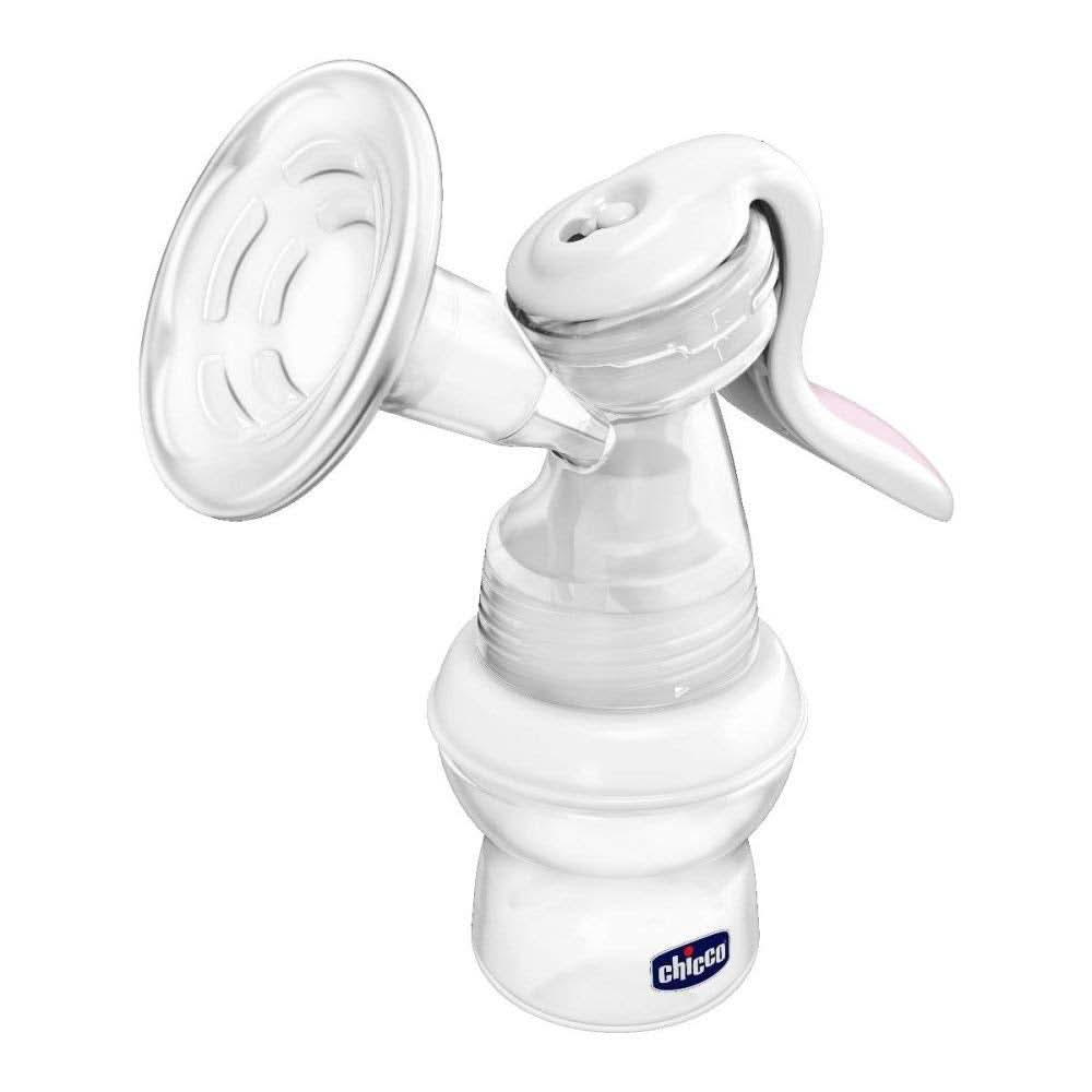Tire-lait manuel Chicco Natural Feeling, avec tétine coudée et bouchon hermétique, devient biberon - 150 Ml Alimentation et Accessoires d'Allaitement Bebe Naty Shop
