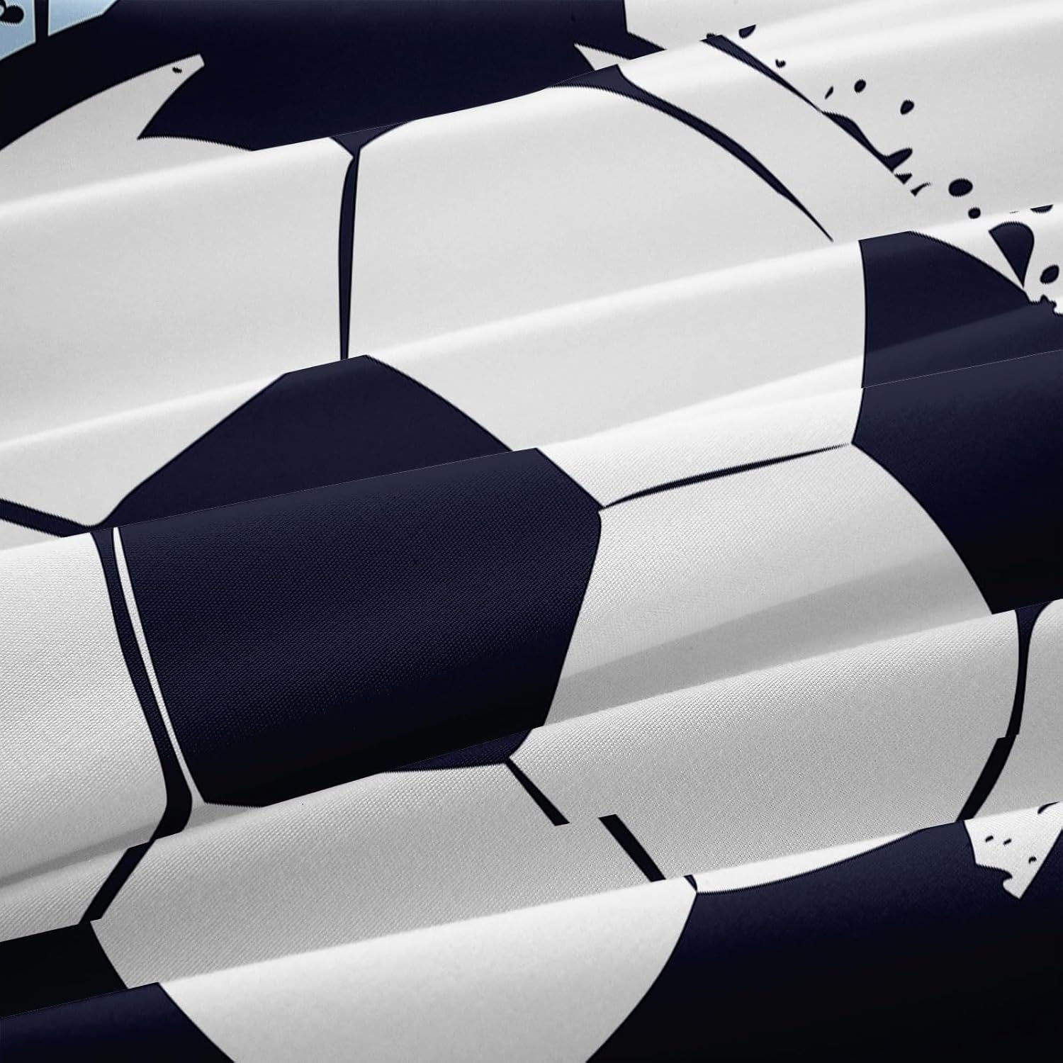 Linge de lit garçon, football, microfibre polyester Linge de lit - enfant Naty Shop