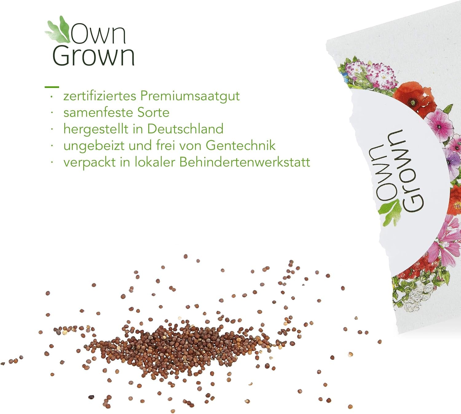 Graines de pétunia : Graines de pétunia de qualité supérieure pour environ 400 plants de pétunia – Magnifiques graines de pétunia pour plantes de balcon et de jardin – Graines de fleurs – Graines de pétunia grimpant – Fleurs de balcon OwnGrown