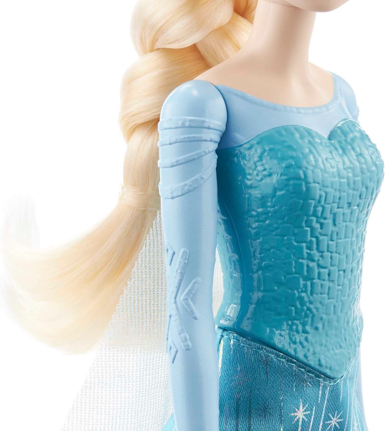 Mattel Disney La Reine des Glaces Elsa Poupée, La Reine des Glaces, Cheveux Blonds Peignés, Meubles, Chaussures Amovibles, Cadeaux Disney, Jouets 3 Ans, HLW47 Naty Shop Dolls