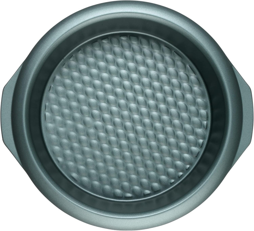 Progress BW09819G2EU7 Shimmer Kollektion, Runde Backform Aus Kohlenstoffstahl Mit Antihaftbeschichtung, Ideal Für Pies, Kuchen, Torten Und Quiches, 28 Cm, Grün Matrite si tavi pentru copt Naty Shop 28Cm Runde Pfanne