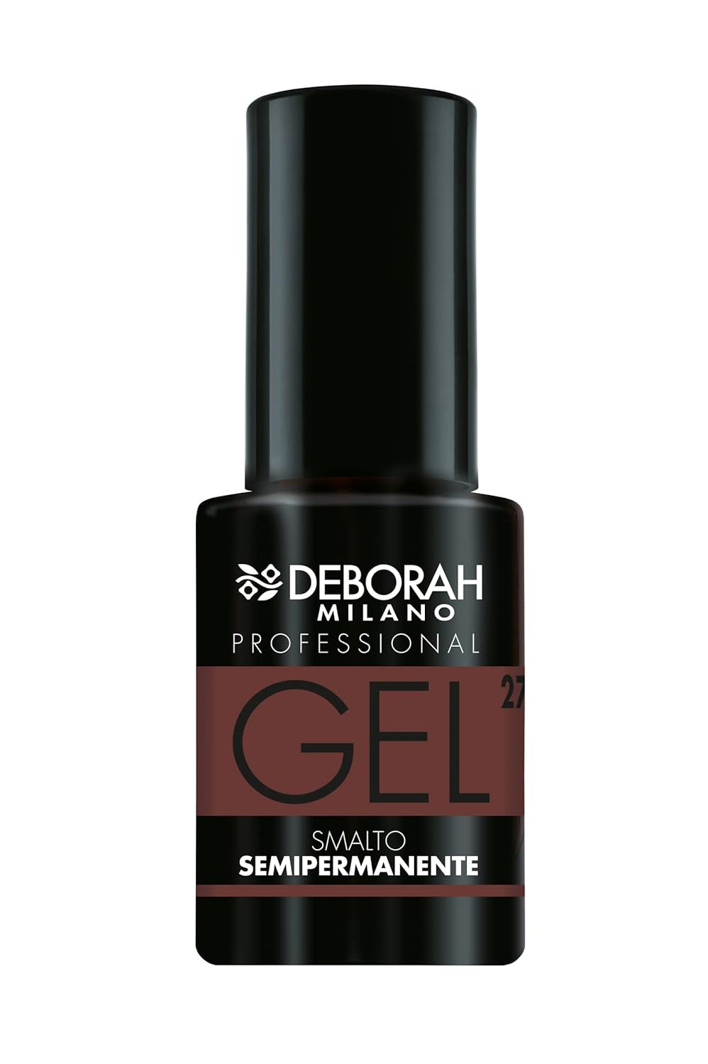 Vernis à ongles semi-permanent Milano Professional, no. 21 Bourgogne, effet volumateur, longue durée, pour des ongles intenses et brillants, 4,5 ml