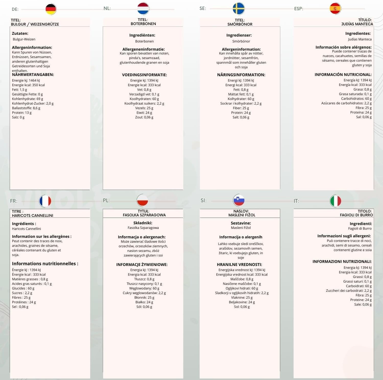 Boulgour de blé Wholefood Earth - sans OGM - naturel - végétalien - sans produits laitiers - sans sucre ajouté, 500g