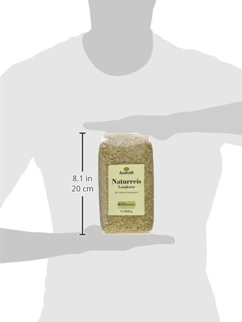 Riz brun à grains longs biologique paquet de 6 (6 x 1 kg)