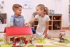 PAPO - Figurine Cheval - Rider Fashion Winter, passion de l'équitation, jouet pour enfants à partir de 3 ans. Figurines Naty Shop