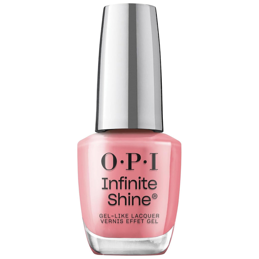OPI Infinite Shine Pink Tones – Tehnologie gel pre-întărită fără lampă UV – Până la 11 zile de rezistență – Oja vegană de lungă durată – 15 ml