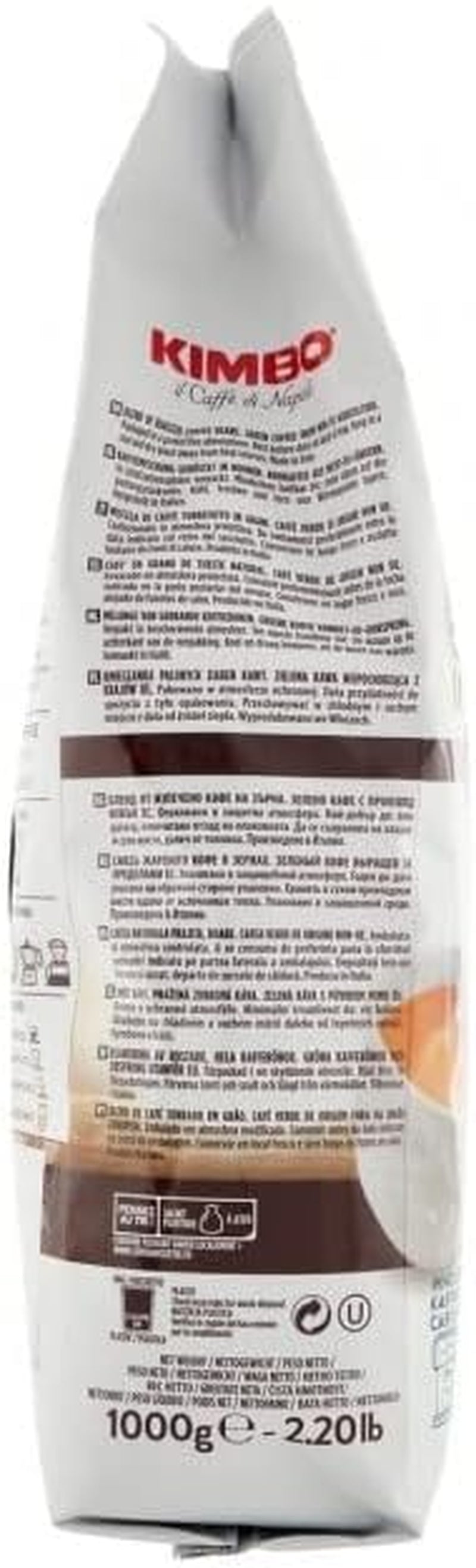 Café Espresso Classico en grains 1 kg x 6