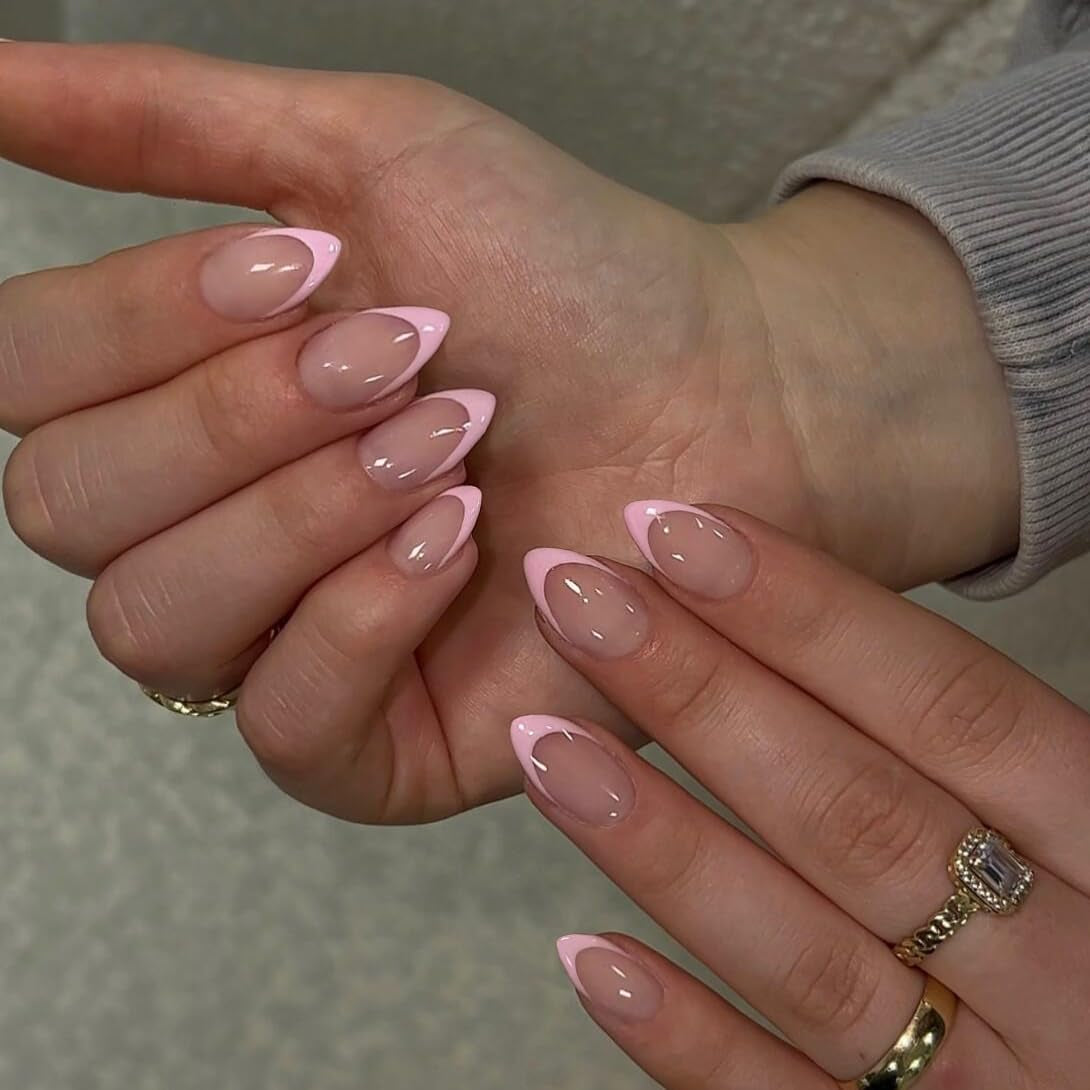Longs conseils français colle à paillettes d'or sur les ongles longs carrés paillettes pointe française faux ongles ensemble ongles artificiels carrés pour les femmes 24 pièces