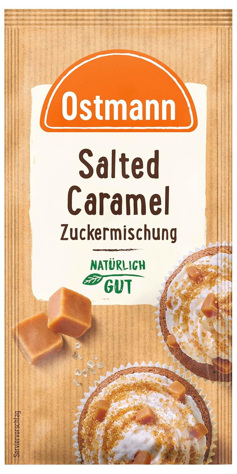 Ostmann Gewürze – Mélange de caramel salé, mélange de sauce sucrée pour les recettes, les desserts et les desserts, 30 g en sachet
