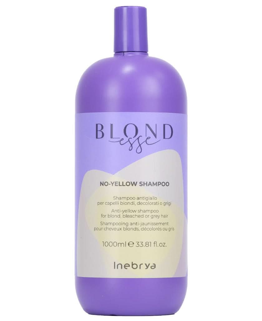 Inebrya BLONDEsse Shampoing Sans Jaune, 1000 ml Douche et bain Naty Shop