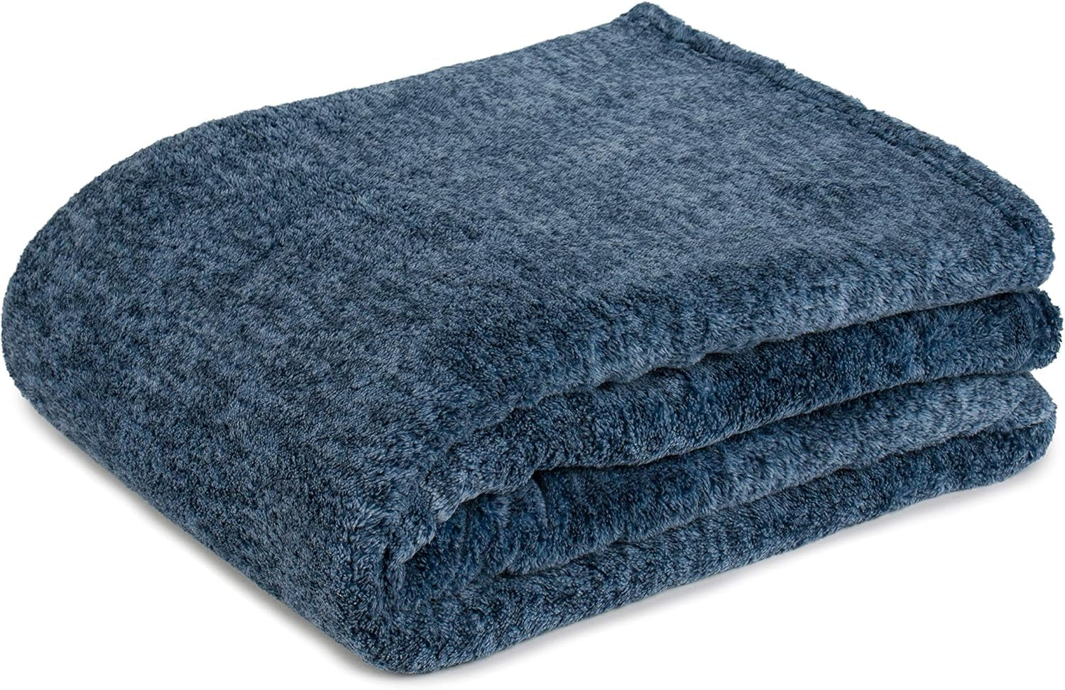 Gözze - Couverture marbrée vivante et confortable, 150 X 200 Cm - Lits et couvertures essence Besuche den Gözze-Store Bleu foncé