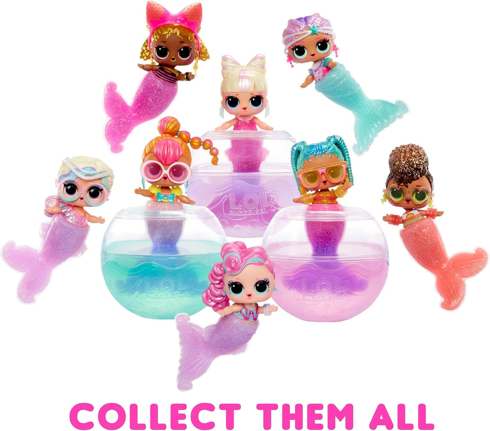 L.O.L. Surprendre! Mermaids Tots - Mini poupées tendance avec queues changeantes de couleur - Convient aux collectionneurs, filles et garçons à partir de 4 ans Naty Shop Dolls