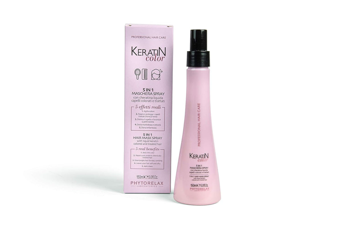 Spray mască de păr Phytorelax 5in1 - 1 ml - Fără silicon, fără parabeni - Hidratare - Păr uscat, păr creț Masca de par Naty Shop Titlu implicit