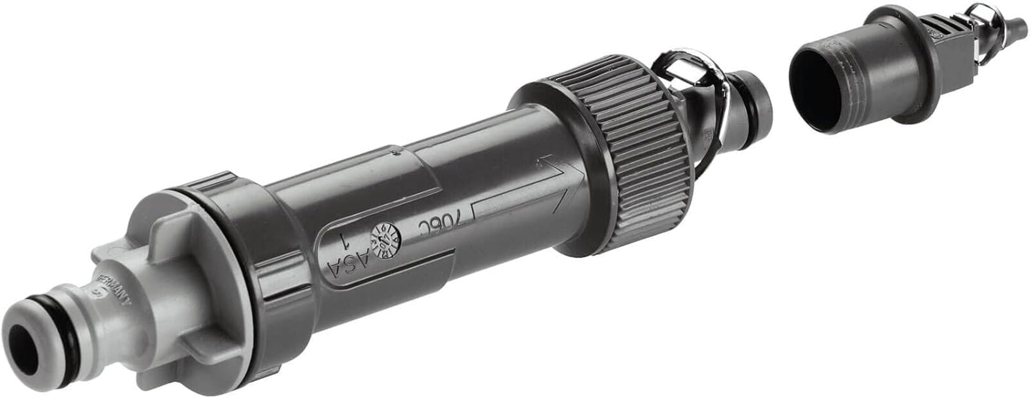 Système d'irrigation Gardena Micro-Drip Basic Unit 2000 : unité de base pour réduire la pression, débit d'eau env. 2 000 l/h, technologie de connexion simple et rapide (1354-20)