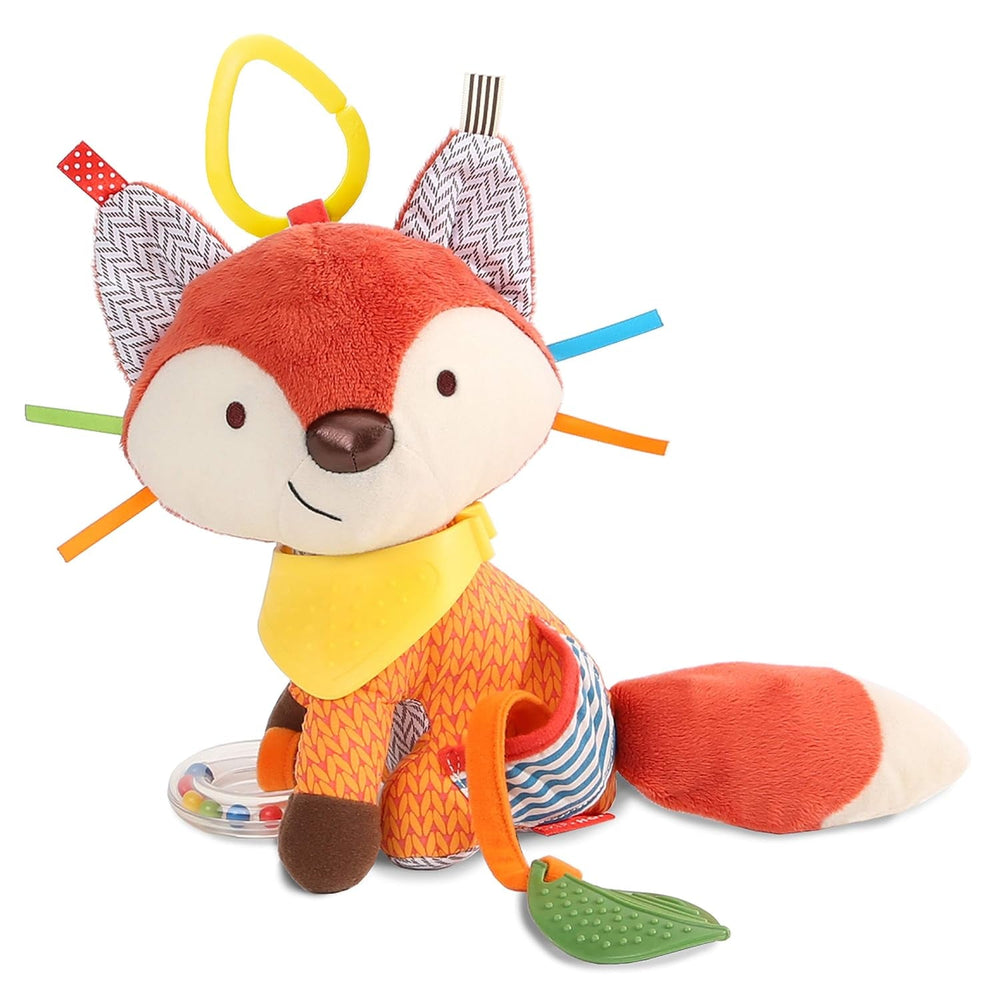 Skip Hop Bandana Buddies Jouet d'activité, Peluche pour bébés et enfants, Multicolore, Elephant Baby Toys Naty Shop Fox