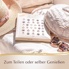 Chocolat - Mini Pralines Blanches | 90g | Coffret de 18 pralines en 6 délicieux assortiments | Cadeau de chocolat | Cadeau Chocolat (Pack de 3)