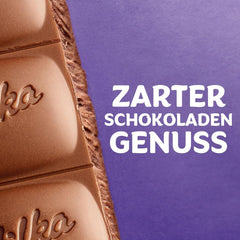 Milka Extra Biscoff Chocolate – Chocolat au lait alpin avec morceaux croquants de biscuits Lotus Biscoff – 190g