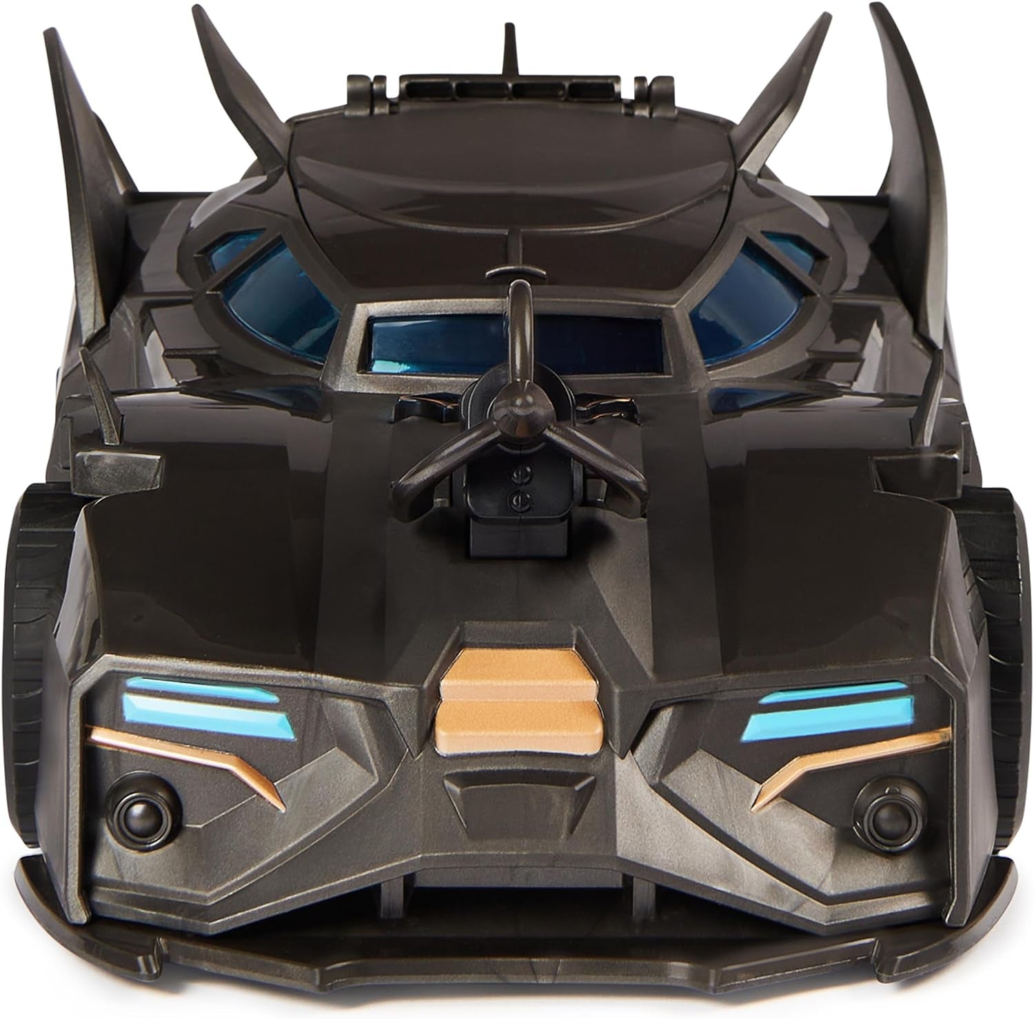 DC Comics Batman Offroad Batmobile avec catapulte avec crochet et cellule grillagée à l'arrière comprenant une figurine Batman de 10 cm pour les fans de super-héros à partir de 4 ans Figurines Naty Shop