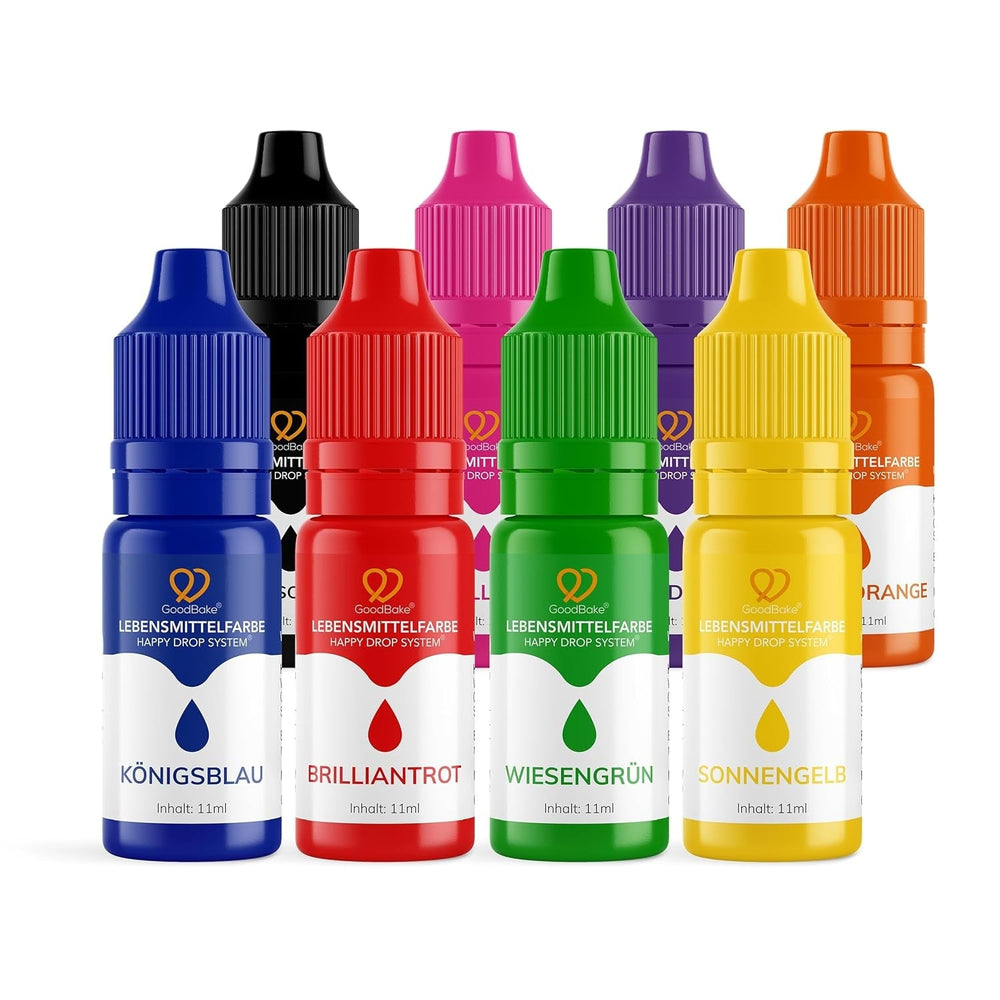 Colorant alimentaire rose Goodbake (11 ml) - Colorant alimentaire intense - Couleur très concentrée - Pour colorer les gâteaux, fondants, crèmes au beurre, boissons, slime et bien d'autres articles. 100% végétalien