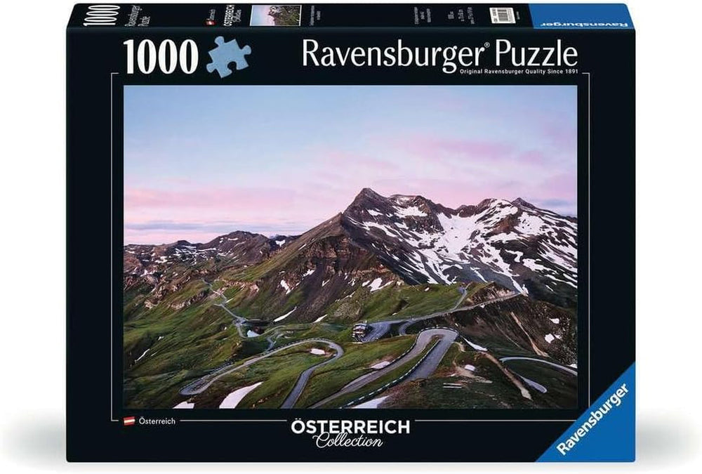 Ravensburger Puzzle 88195 88195-Großglockner Hochalpenstraße-Puzzle de 1000 pièces pour adultes et enfants à partir de 14 ans Puzzle Naty Shop Nouveau Design
