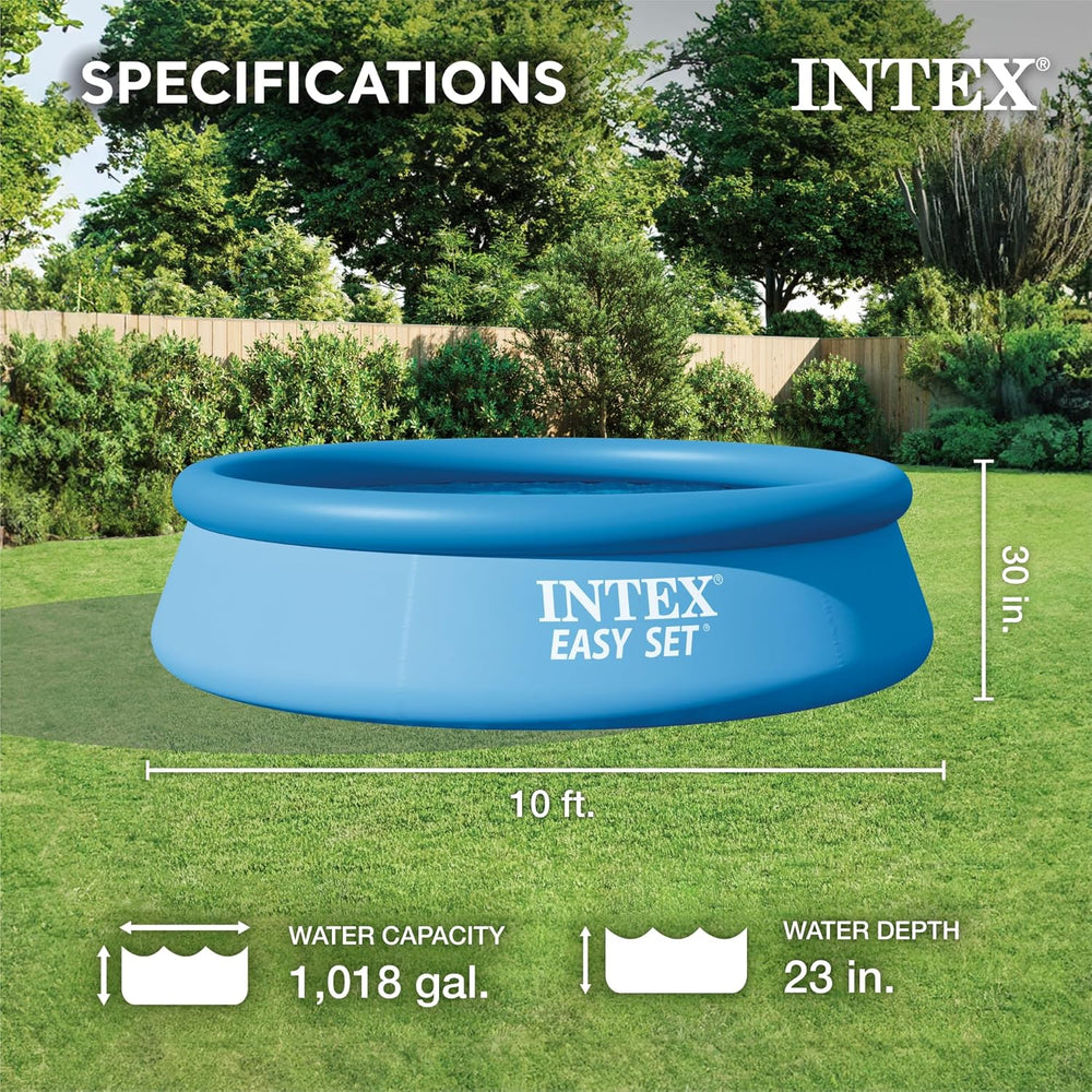 Piscine Hors Sol Intex Easy Set, 305 x 76 cm, Bleu, 28120NP