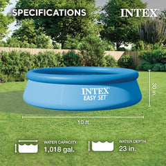 Piscine Hors Sol Intex Easy Set, 305 x 76 cm, Bleu, 28120NP