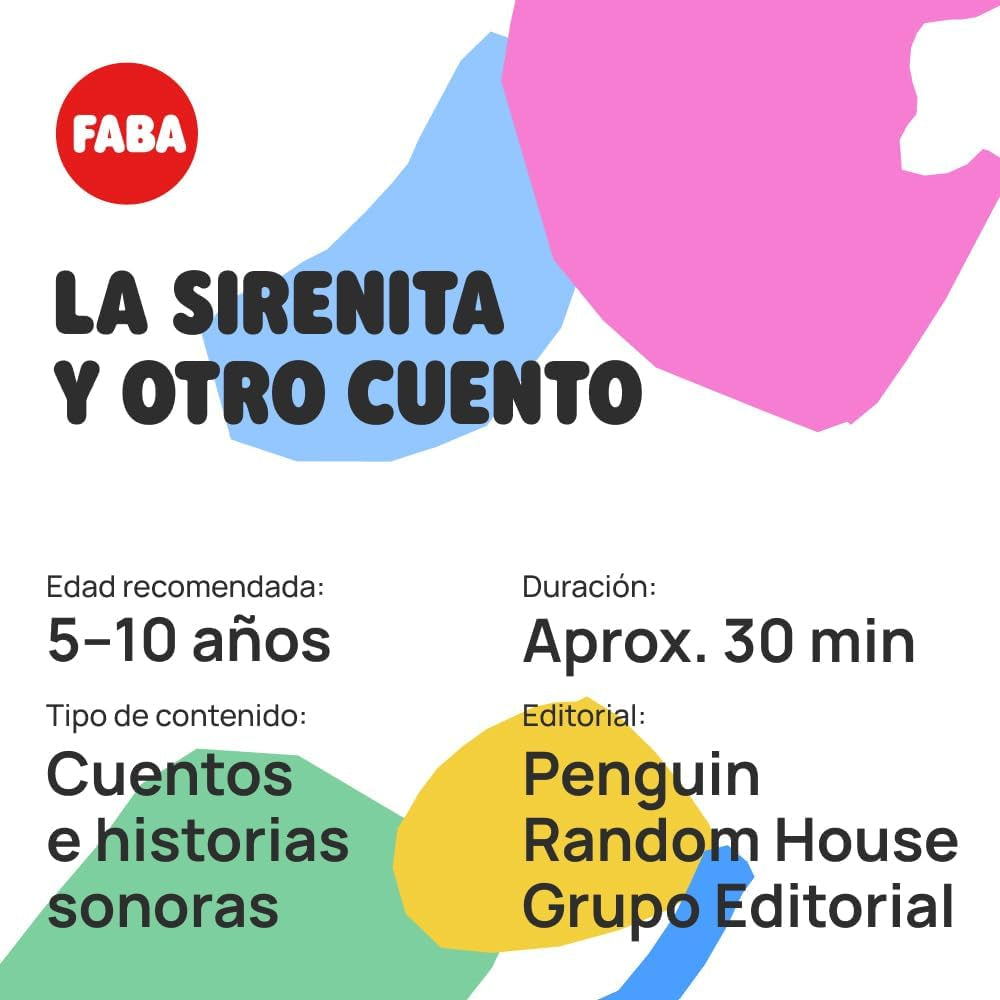 Figura Sonoro - La Sirène et UNE AUTRE histoire... - Histoires et sons pour filles et garçons de 4 à 6 ans, jouets, contenus éducatifs en espagnol Jouets Bebe Naty Shop