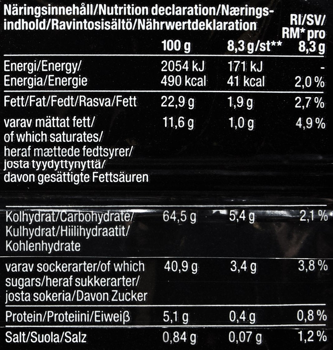Craquelins suédois à l'avoine Gille, 150 g (1 paquet)