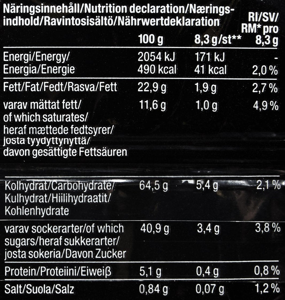 Craquelins suédois à l'avoine Gille, 150 g (1 paquet)