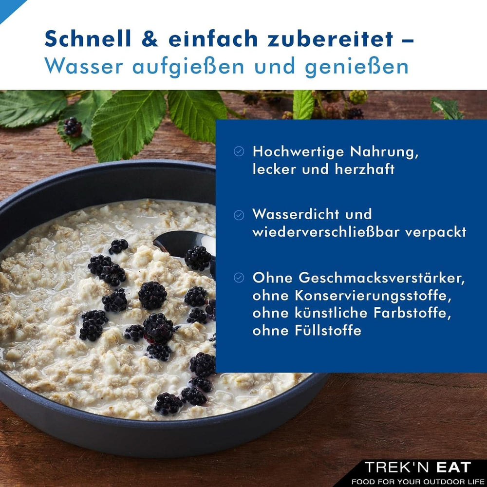 Porridge protéiné TREK'N EAT Céréales Naty Shop