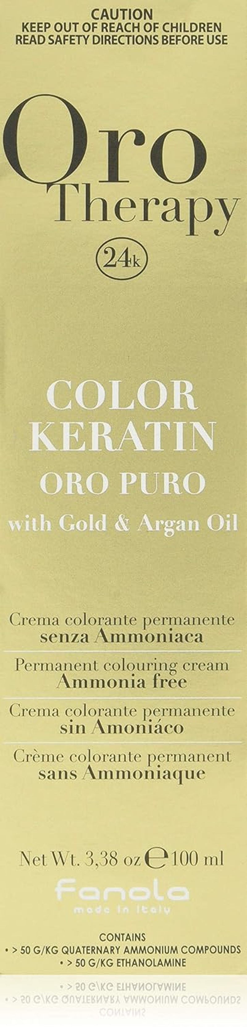 Fanola Oro Therapy Couleur Kératine 5.0 100 ml