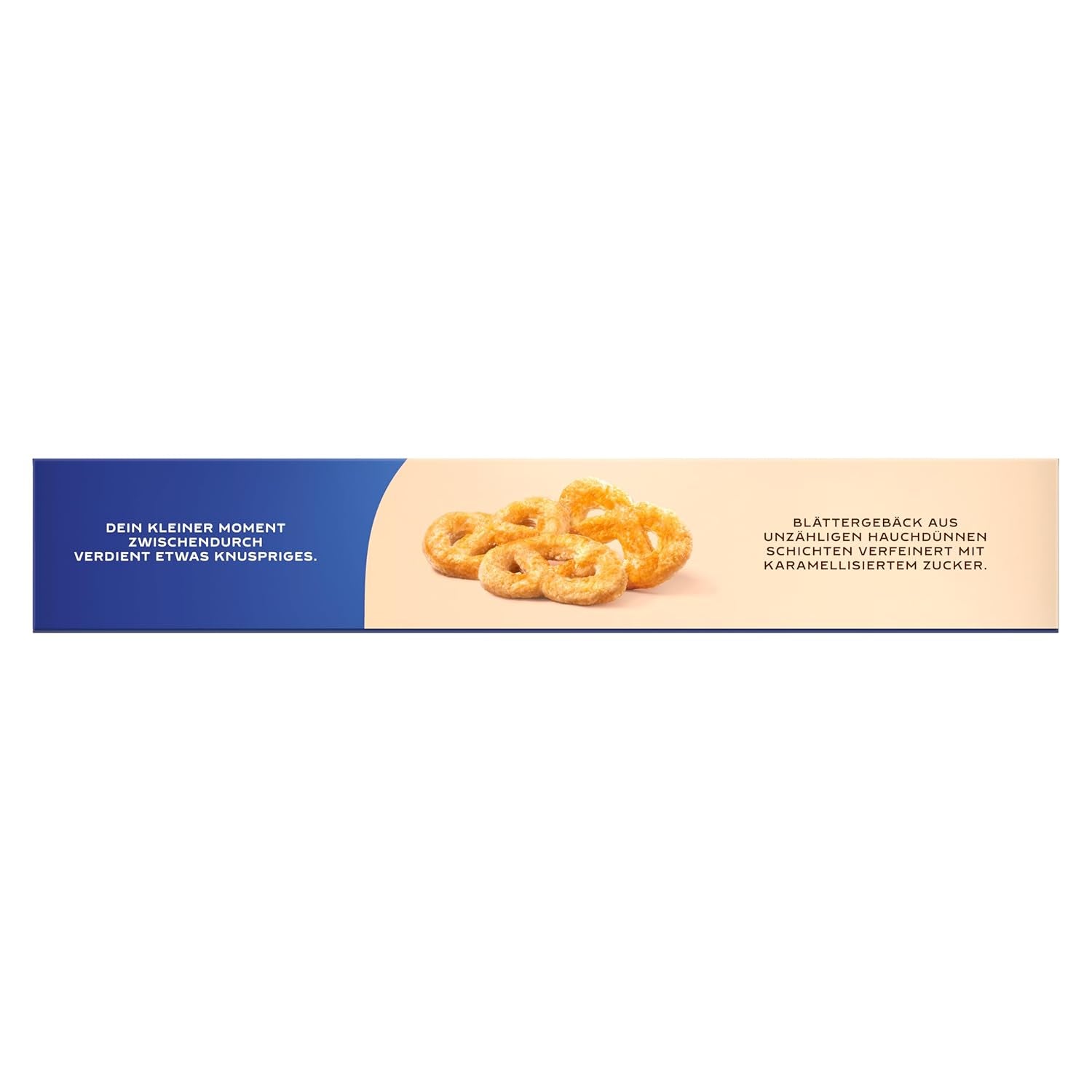 Pâte feuilletée Bahlsen - Paquet de 12 - Pâte feuilletée caramélisée en forme de bretzel (12 x 100g)