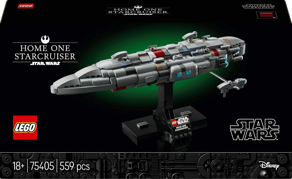 LEGO Star Wars 75405 Home One Starcruiser du Retour du Jedi - Modèle de vaisseau spatial - Ensemble fantastique et de collection à construire et à exposer - Cadeau pour les fans adultes et adolescents Jeux de construction Besuche den LEGO-Store