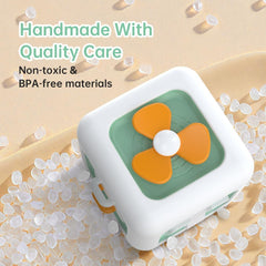 Jouet sensoriel pour les tout-petits de 1 à 3 ans | Jouet Montessori pour les enfants à partir de 1 an | Jouet de voyage pour bébés de 12 à 18 mois | Cube d'activités, cadeau anniversaire ou Noël pour les 1 an