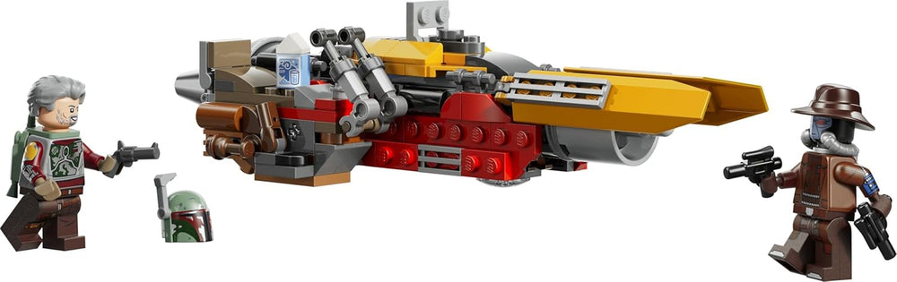 LEGO Star Wars 75437 Cobb Vanths Speeder - inkl. Cobb Vanth & Cad Bane Minifiguren sowie Blaster & Jetpack - Geschenk für Jungen ab 7 Jahren und Fans von The Mandalorian