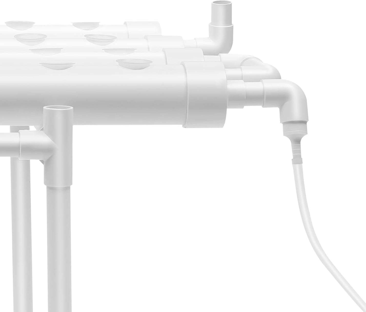 Hydroponique verticale 1 couche 36 positions tour hydroponique 3,5x4,5 cm panier hydroponique jardin boîte de culture verticale ensemble complet expérience hydroponique