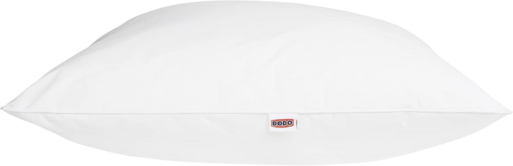 DODO 64476 Coussin Calgary, Duvet/Oie & Peau de Canard, 65 X 65 cm, Blanc Naty Shop Coussins Standard