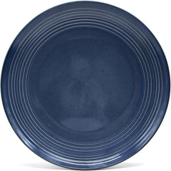 ECHTWERK "Alicia" Service de table combiné vintage 16 pièces, design moderne pour 4 personnes, service de table élégant en grès bleu foncé avec 4 assiettes, 4 assiettes latérales, 4 bols et 4 tasses à thé