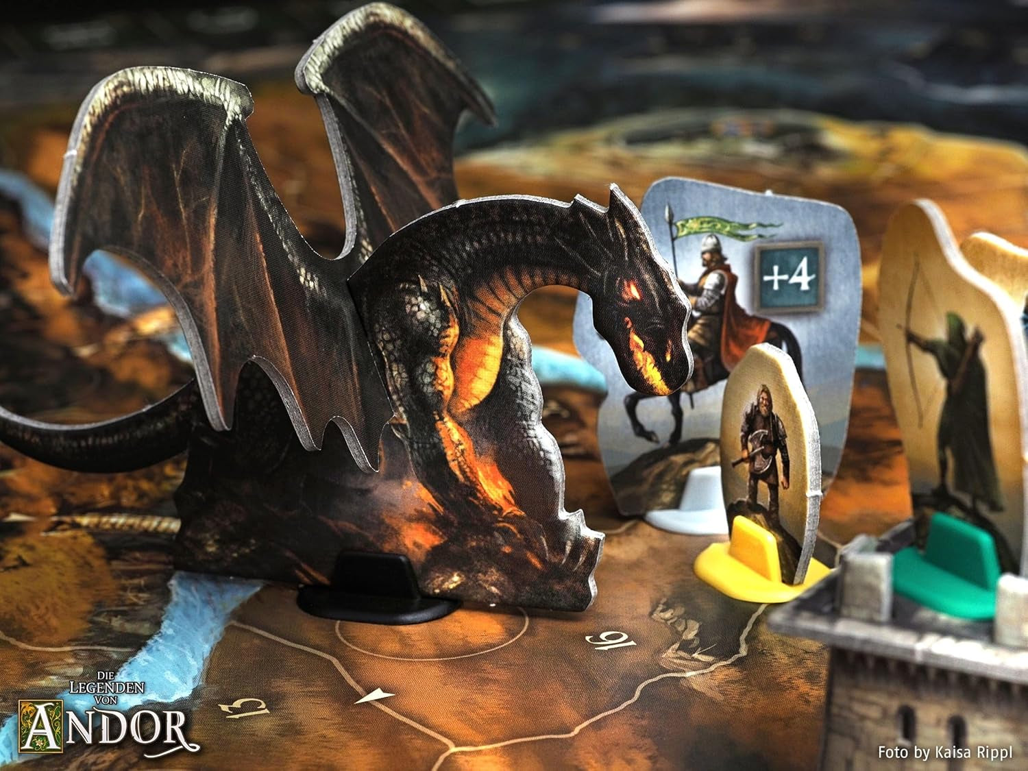 KOSMOS 691745 Legends of Andor - Core Game Fantasy Classic Kennerspiel des Jahres 2013 Jeu de société coopératif fantastique à partir de 10 ans